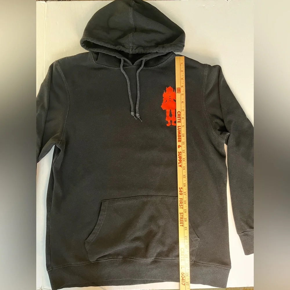 IT Chapter Two Men’s Pullover Hoodie Sweatshirt XL Black Pennywise‎ Movie Rare
